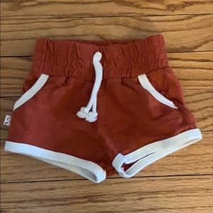 Childhoods clothing cinnamon retro shorts 12-18 mo